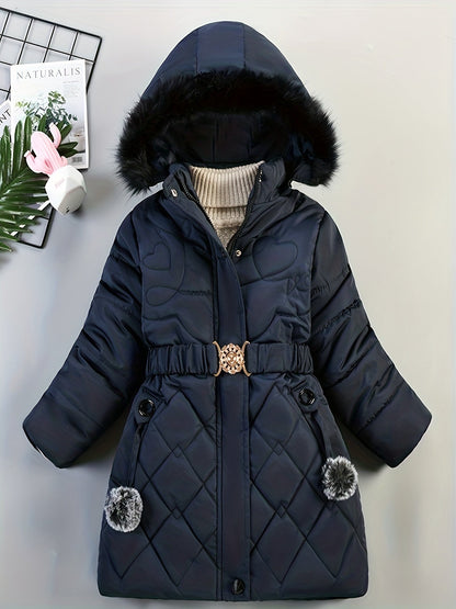 Winter Jacket with Hood for Girls - Nicole
