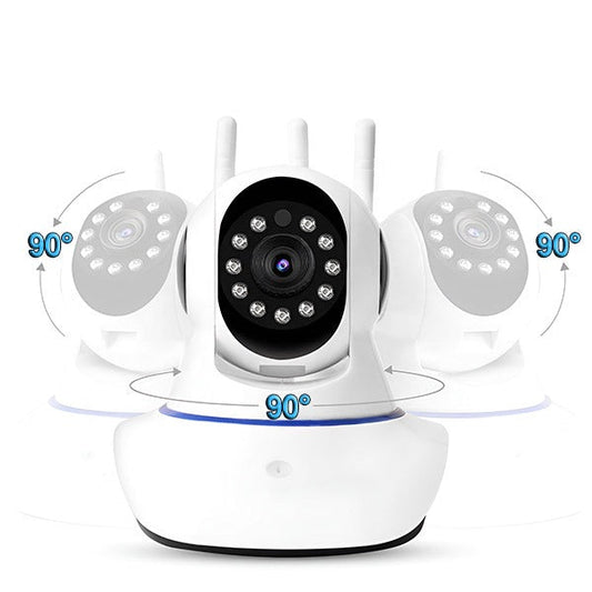 Cámara de seguridad IP inalámbrica con WiFi y audio bidireccional