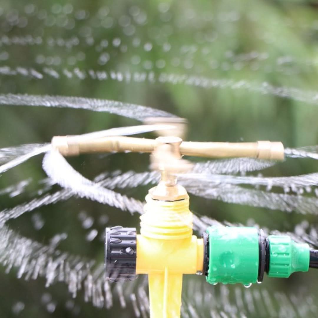 Automatische sproeier met 3/4 arm