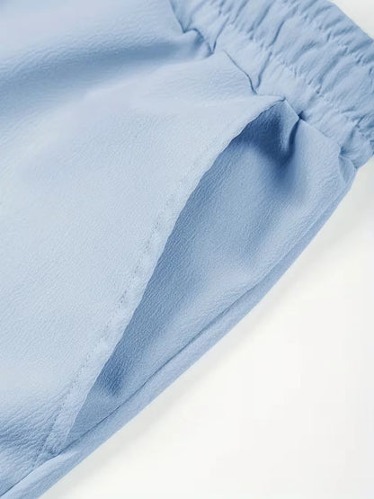 Shorts avec taille élastiquée