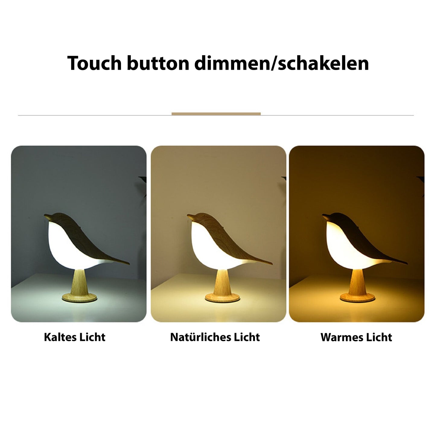 Minimalist Bird Design Lamp