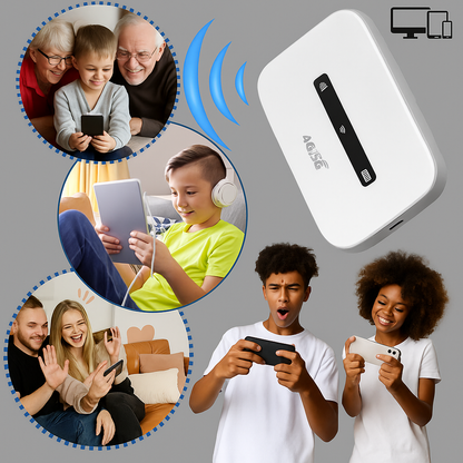 Portable Wi-Fi Router – Internet Access on the Go