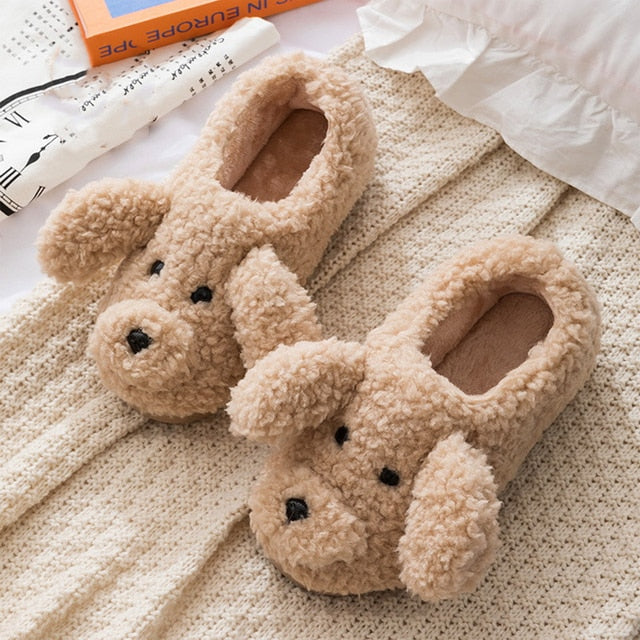 Snuggly Warm Animal Slippers with Soft Lining