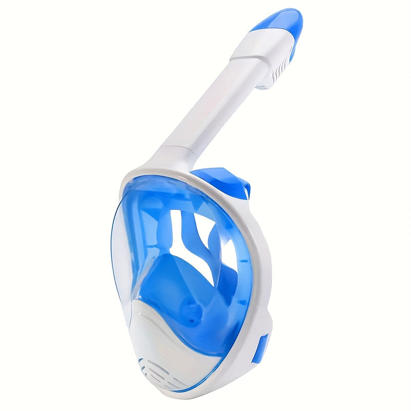 Full Face Snorkel Mask – 180° Panoramic View and Camera Mount for the Perfect Underwater Experience