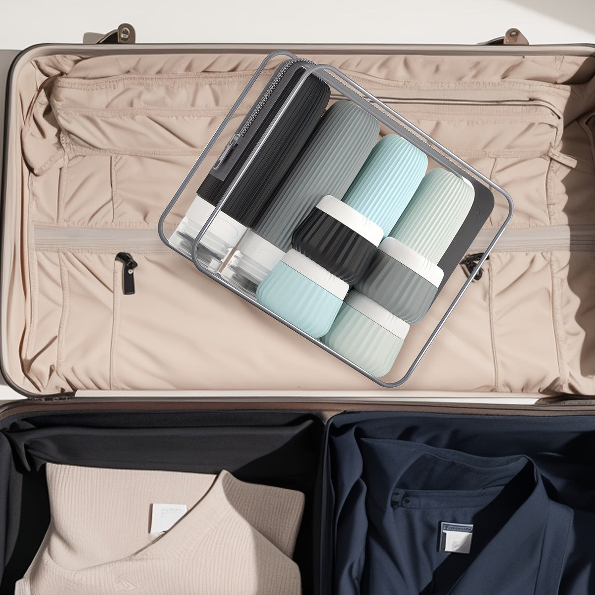 Practical Travel Bottles Set – Safe and Convenient for Travelling