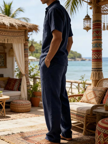 Ensemble de vêtements décontractés d'été pour hommes