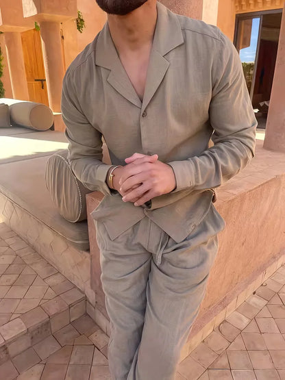 Ensemble de vêtements d'été à manches longues