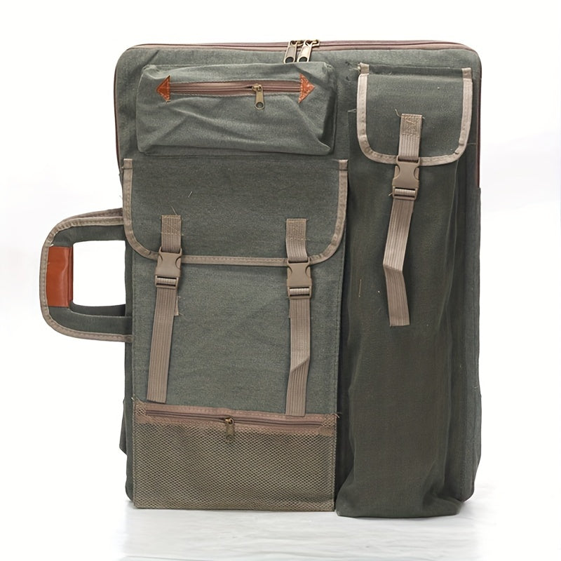 Mochila de lona para mesa de dibujo – Práctica, resistente y fácil de llevar