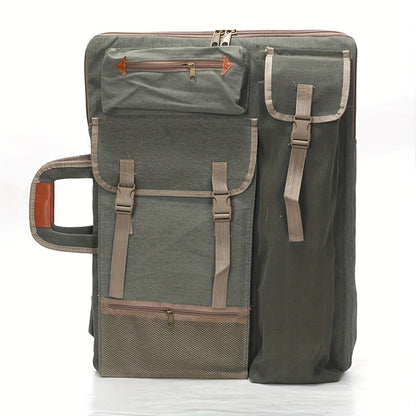 Mochila de lona para mesa de dibujo – Práctica, resistente y fácil de llevar