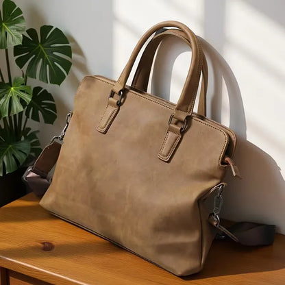 Sac à bandoulière en cuir synthétique