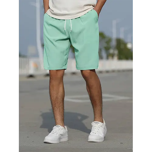 Pantaloncini estivi a vita alta da uomo