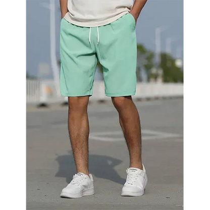 Pantaloncini estivi a vita alta da uomo