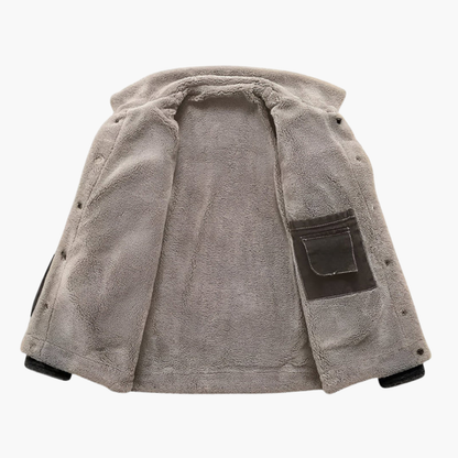 Men's Fleece-Lined Denim Jacket Sale Price