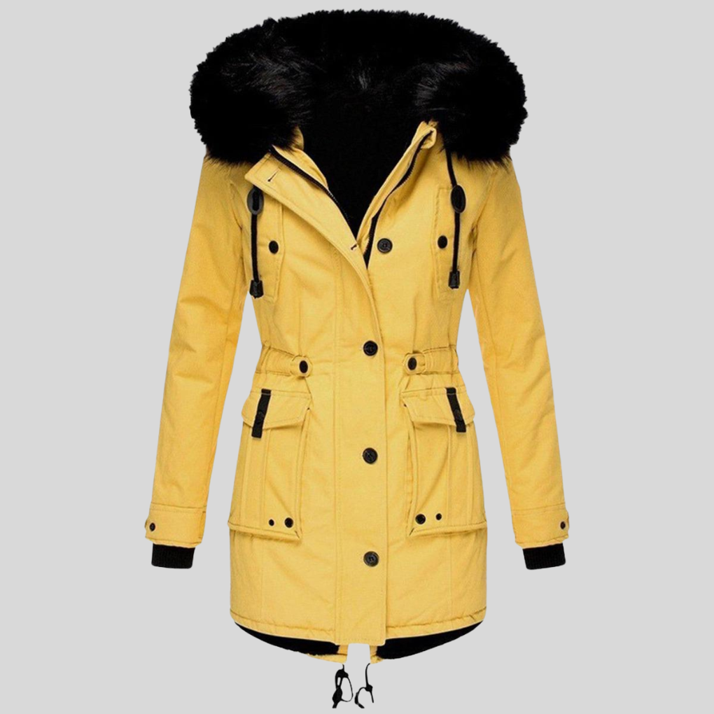 Giacca invernale da donna con cappuccio – Perfetta per le giornate fredde