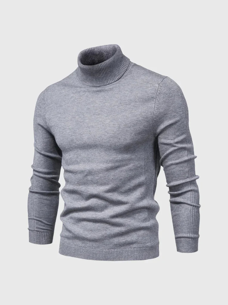 Men's Roll Neck Jumper – Warm and Stylish for Cold Days