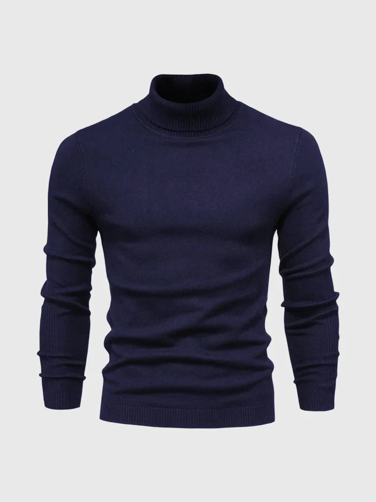 Men's Roll Neck Jumper – Warm and Stylish for Cold Days
