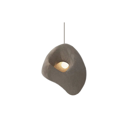Pendant Light with Organic Style and Warm Light