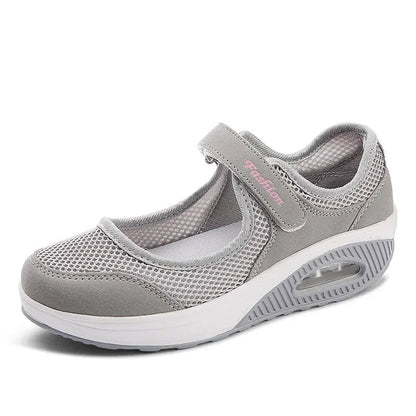 Lightweight Women's Sneakers with Wedge Heel