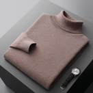 High-Quality Cashmere Roll Neck Jumper for Men