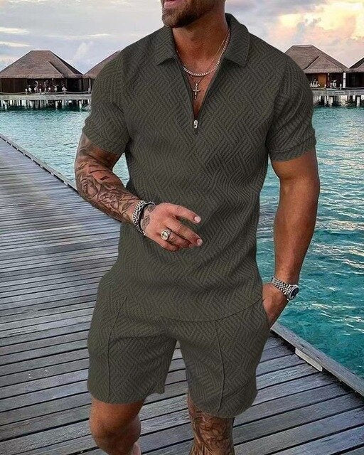 Men's Zomerset Polo and Shorts - Diego