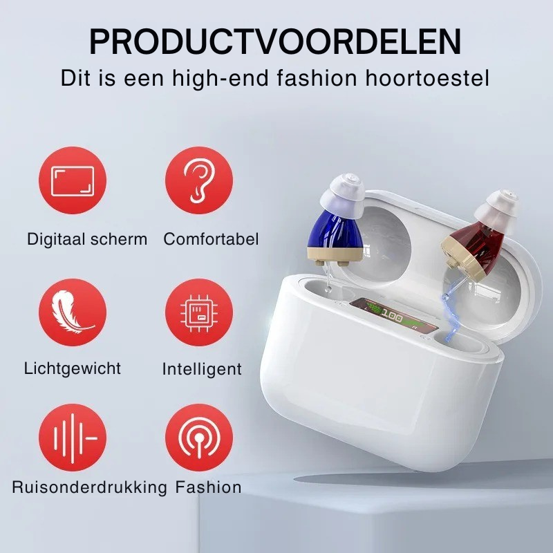 Aurio – Comfortable & Invisible Hearing Aid