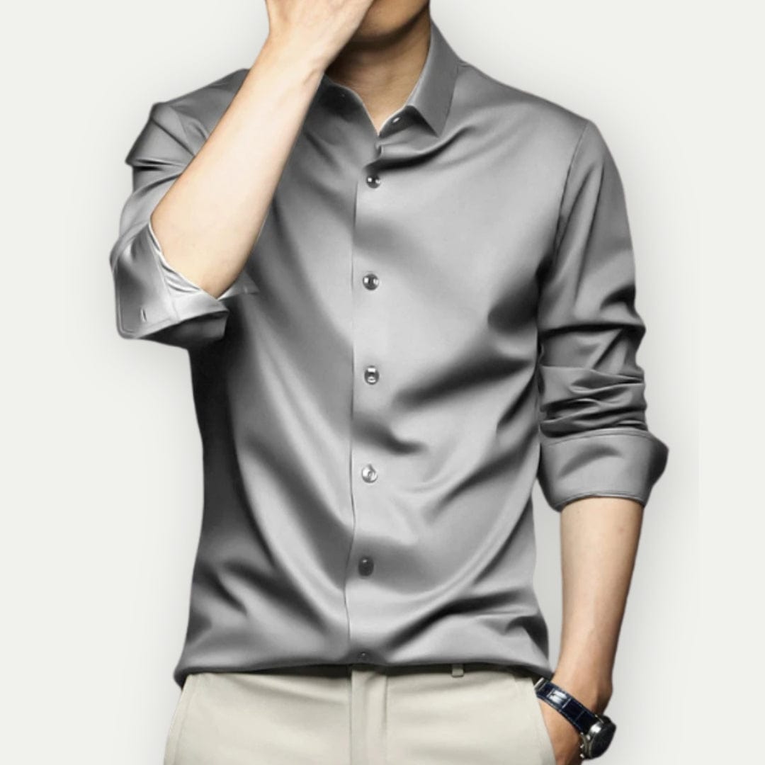 Wrinkle-Free and Iron-Free Men's Shirt - Practical and Comfortable