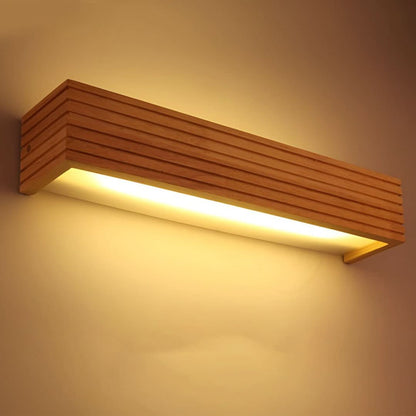GlowWood - Rechteckige wasserdichte LED-Leuchte