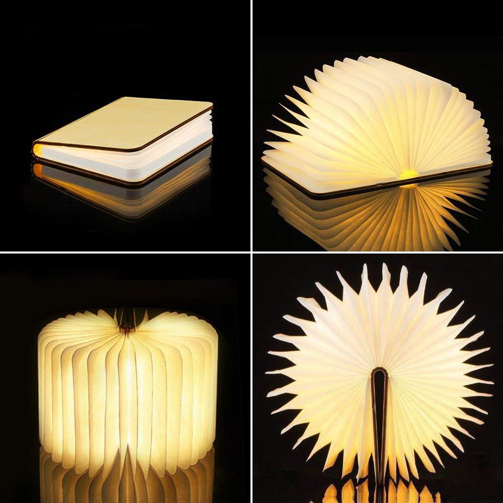 Lampada LED BookGlow - Una luce che prende forma