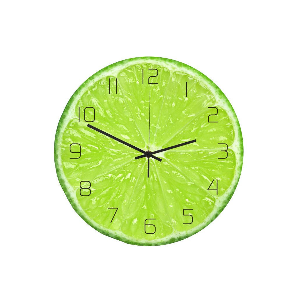 Orologio da parete Fruit Fiesta - Decorazione allegra per il tuo spazio