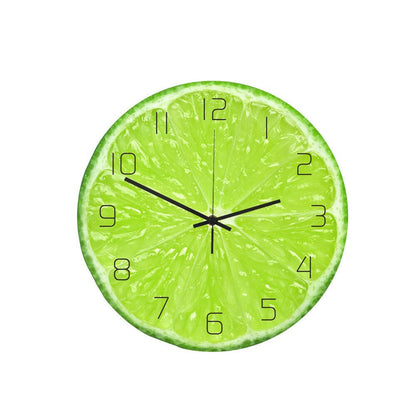 Orologio da parete Fruit Fiesta - Decorazione allegra per il tuo spazio