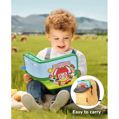 Animales de granja - Cuaderno de actividades creativo para niños pequeños y preescolares