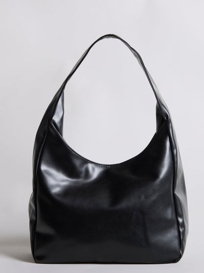Minimalist Vegan Empty Hobo Shoulder Bag