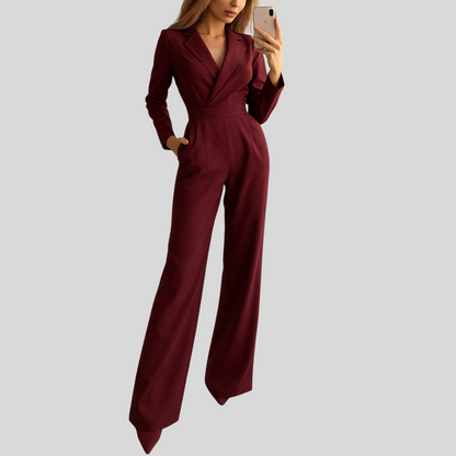 Jumpsuit with Wide Straps