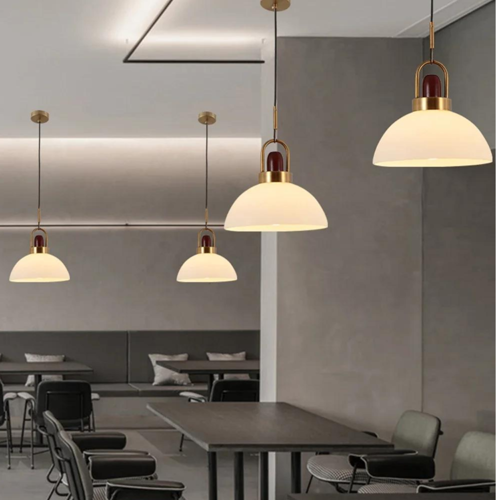Luxe Pendant Light with Brushed Gold Finish
