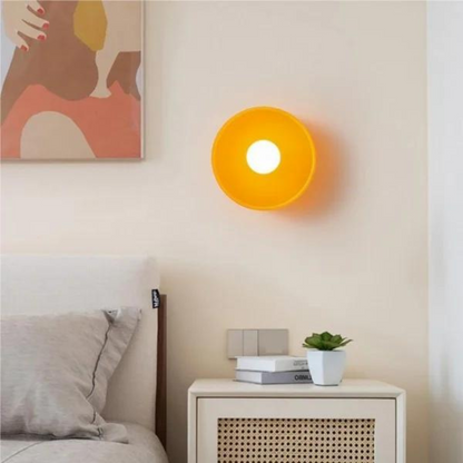 Olive Disc Wall Lamp – Modern and Elegant Design