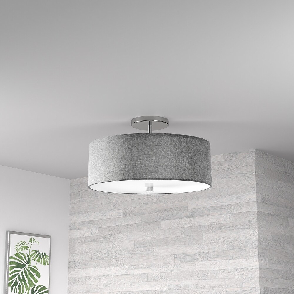 Lustre LED doré avec des accents de cristal