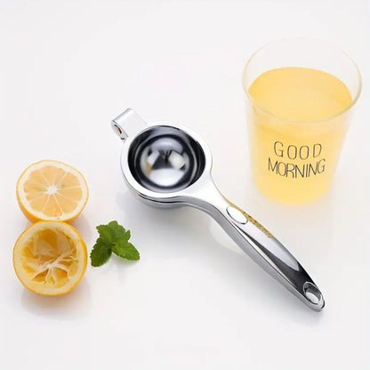 Stainless Steel Citrus Press with Ergonomic Handle