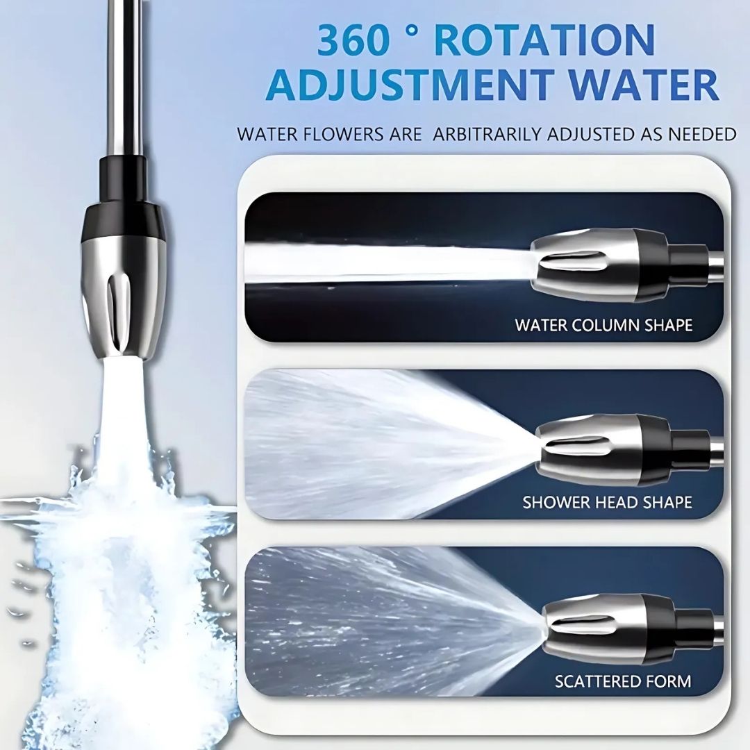 High-Pressure Sprayer for Car Cleaning, Garden Tidying and Patio Maintenance