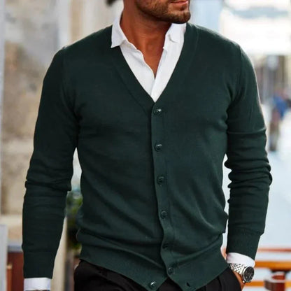 Cotton Men's Gilet in Casual Style