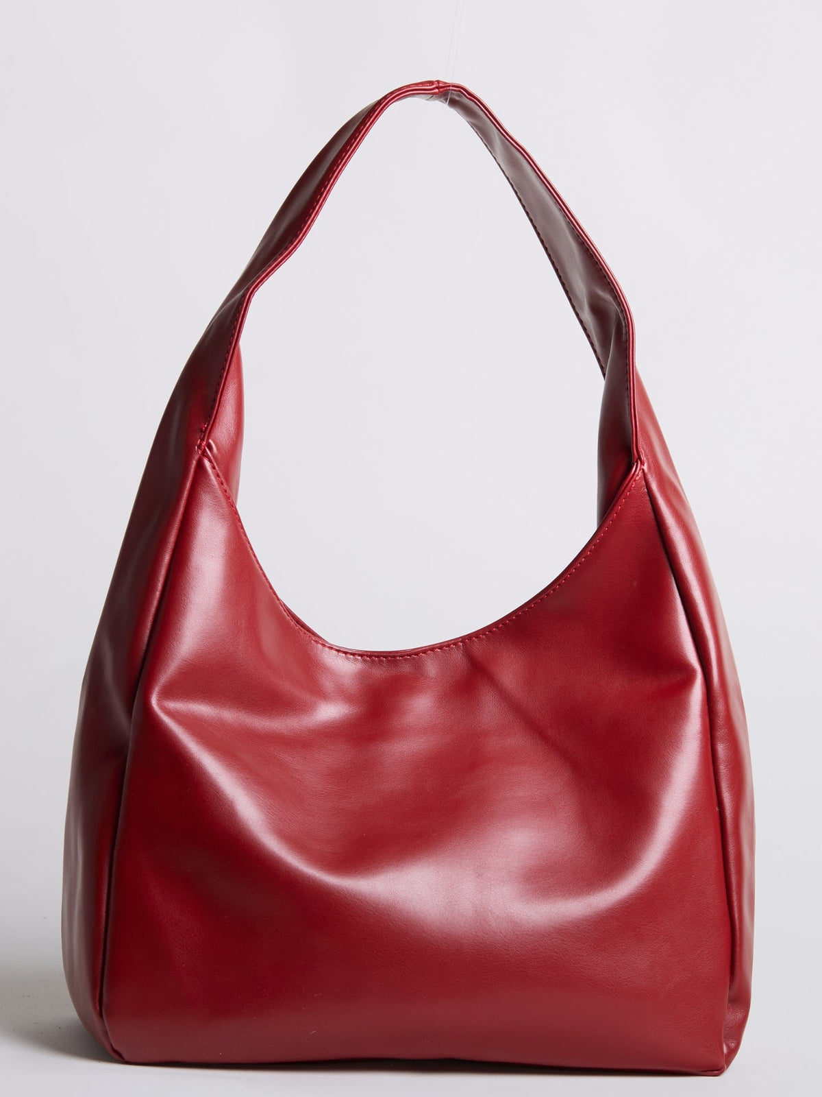 Minimalist Vegan Empty Hobo Shoulder Bag