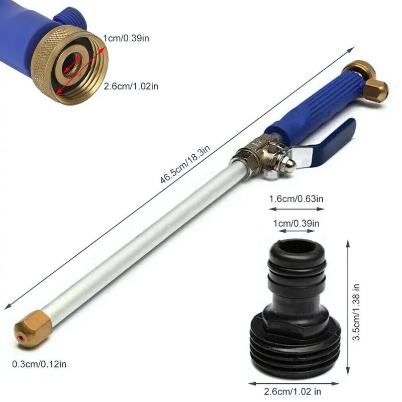 KingGard - Universal Garden Hose Pressure Washer Attachment