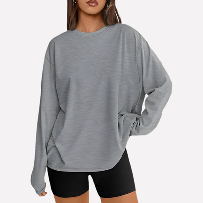 Women's Oversized Long Sleeve Shirt