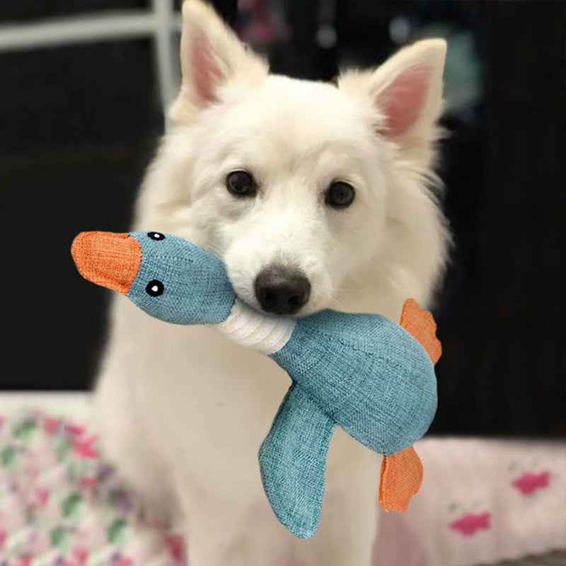 PetPlay – Plush Duck Dog Toy