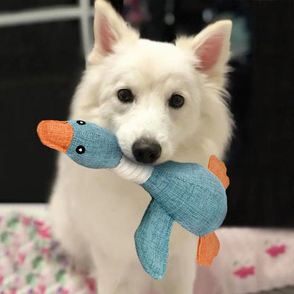 PetPlay – Plush Duck Dog Toy
