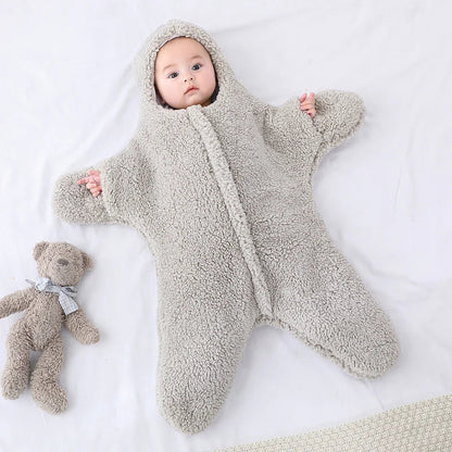 Cartoon Hooded Romper for Babies - Unisex Jumpsuit with Long Sleeves