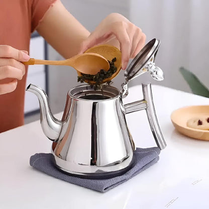 RVS Kettle with Built-in Filter and Ergonomic Design