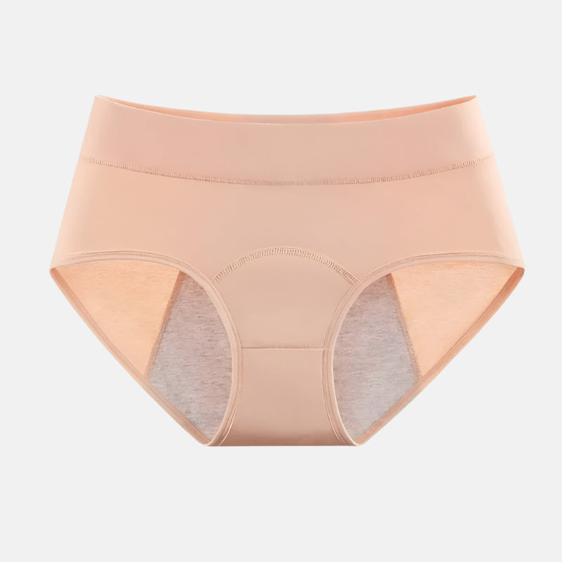 Leak-proof high-waisted menstrual underwear