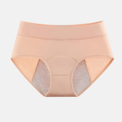 Leak-proof high-waisted menstrual underwear