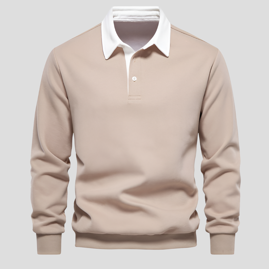 Men's Long Sleeve Polo Shirt