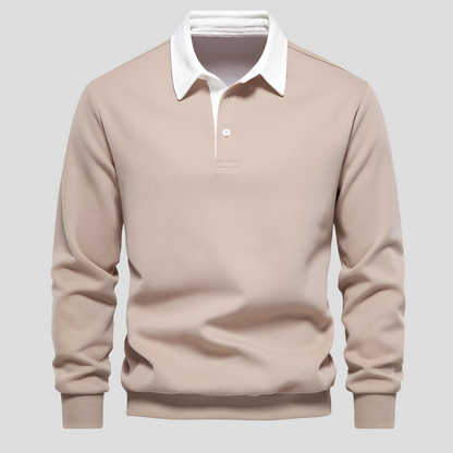 Men's Long Sleeve Polo Shirt